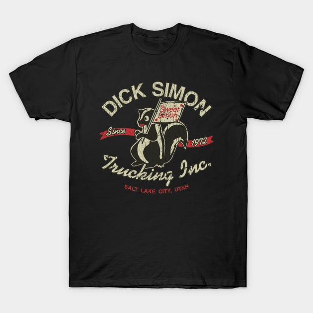 Dick Simon Trucking 1972 T-Shirt by JCD666